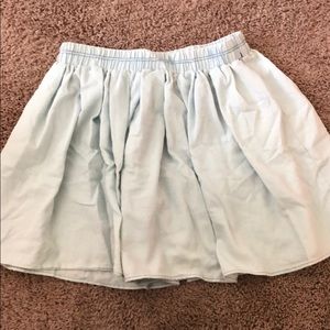 Short circle skirt